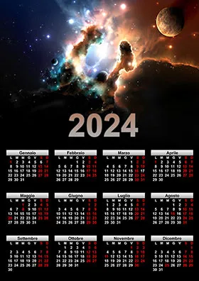 2024 calendar example 3