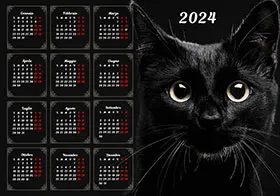 2024 calendar example 19