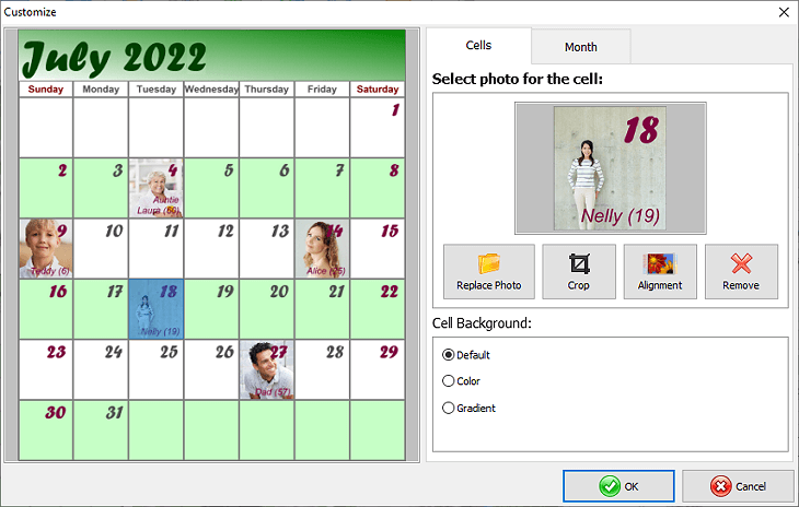 Aggiungi eventi e feste nazionali al tuo calendarior
